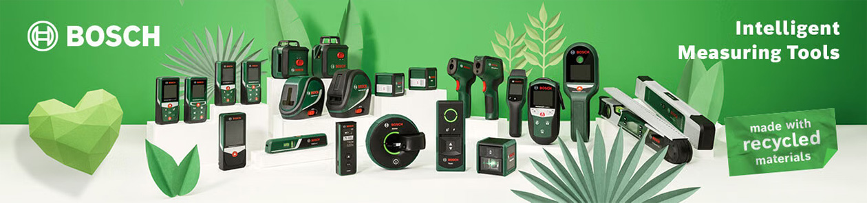 Bosch Intelligent Measuring Tools Bosch DIY Intelligent Measuring Tools Range