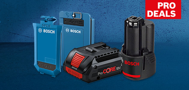 Bosch Professional Buy a Measuring Tool Claim a Free Battery Bosch Professional Buy a Measuring Tool Claim a Free Battery