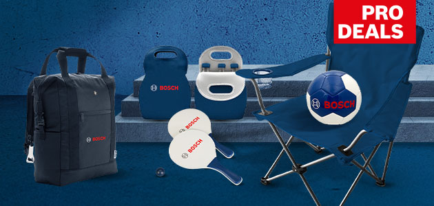 Bosch Professional Claim Free Branded Gift with Accessories and Hand Tools