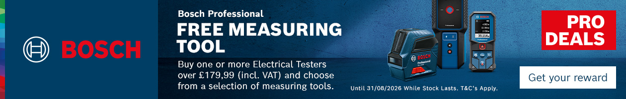 Bosch Professional Free Measuring Tool with Electrical Testers Bosch Professional Free Measuring Tool with Electrical Testers