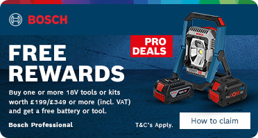 Bosch Professional Claim Free Battery Or Jobsite Light