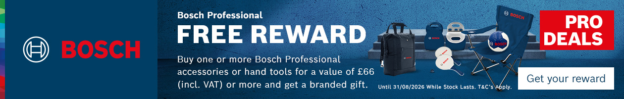 Bosch Professional Free Branded Gift With Accessories or Hand Tools Bosch Professional Free Branded Gift With Accessories or Hand Tools