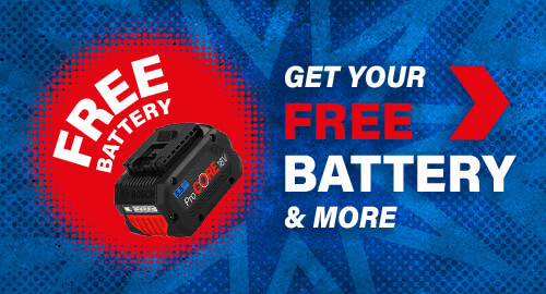 Claim Free Reward Battery Bosch Pro Deals Tools