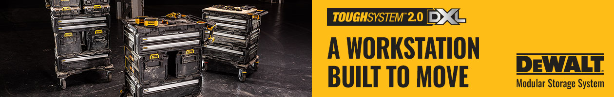 DeWalt DXL Toughsystem 2.0 Modular Workstation Storage