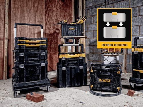 DeWalt TSTAK Stack Interlocking Box