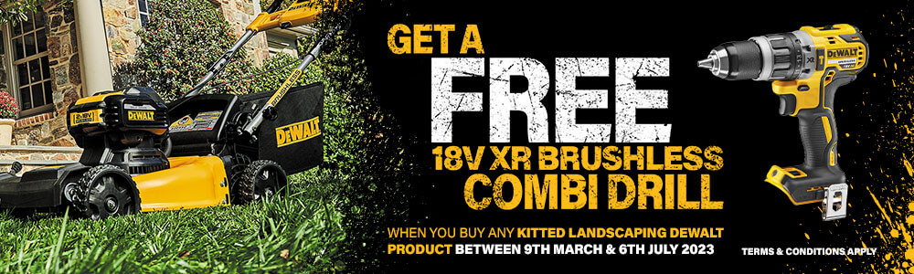 Get A Free DeWalt 18v XR Brushless Combi Drill Claim Free DeWalt 18v XR Brushless Combi Drill
