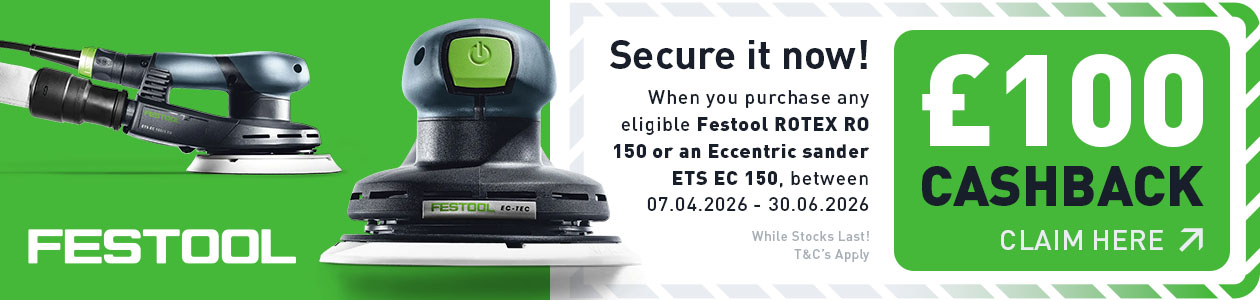 Festool Cashback Promotion Claim