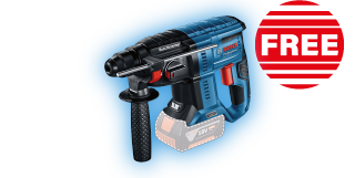 Bosch ProDeals360 Cordless Rotary Hammer With Sds Plus Bosch ProDeals360 Cordless Rotary Hammer With Sds Plus GBH 18V-21 PROFESSIONAL