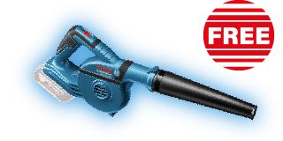 Bosch ProDeals360 Cordless Blower Bosch ProDeals360 Cordless Blower GBL 18V-120 PROFESSIONAL