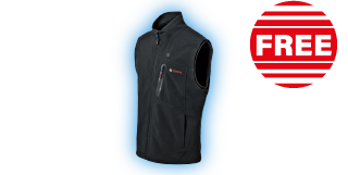 Bosch ProDeals360 Heated Vest Bosch ProDeals360 Heated Vest GHV 12+18V XA L PROFESSIONAL