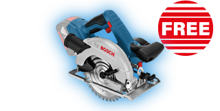Bosch ProDeals360 Cordless Circular Saw Bosch ProDeals360 Cordless Circular Saw GKS 18V-57 PROFESSIONAL