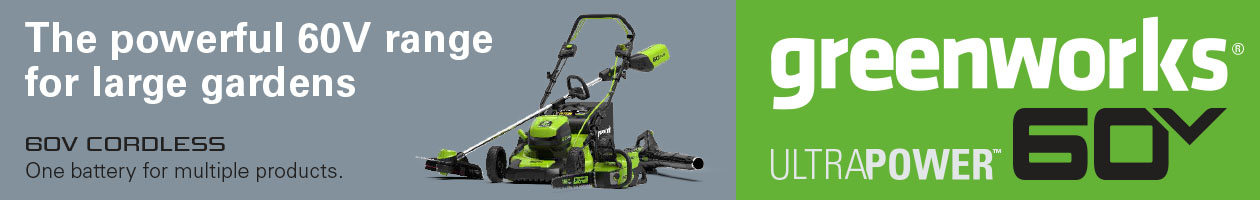 Greenworks 60v Cordless Tool Range