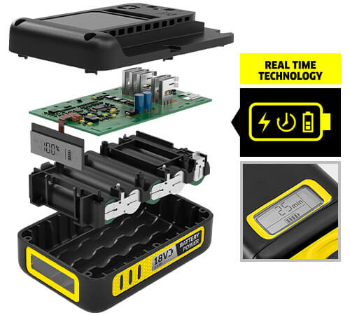 Karcher 18v Battery Real Time Technology Karcher 18v Battery Real Time Technology