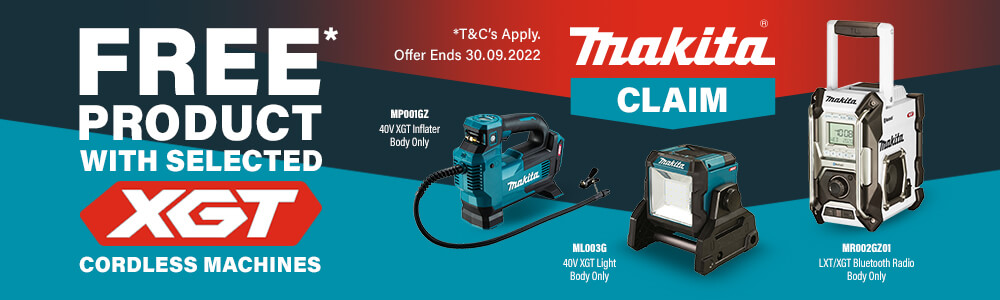 Makita XGT Summer  Cordless Machine Redemption