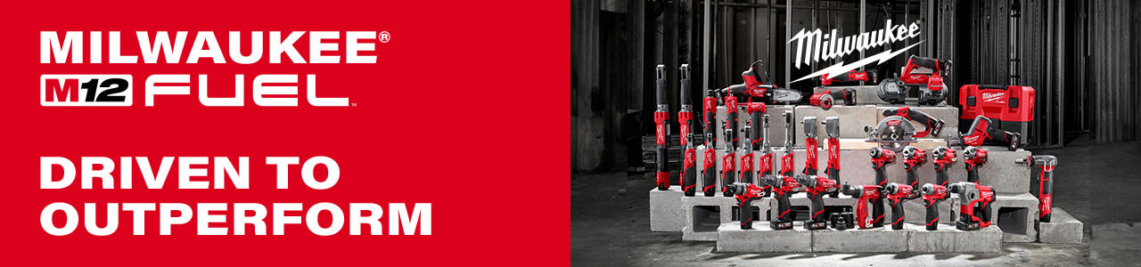 Milwaukee M12 FUEL Cordless Tools Milwaukee M12 FUEL Cordless Tools Range