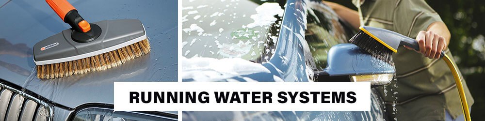 Running Water Systems Running Water System Car Wash Scrub Brush Shampoo Wiper Cleaning