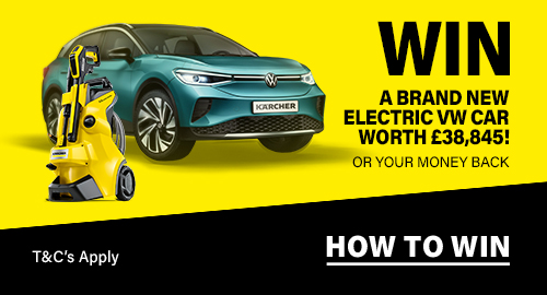 Karcher Competition Win Prize Car Volkswagen Vehicle