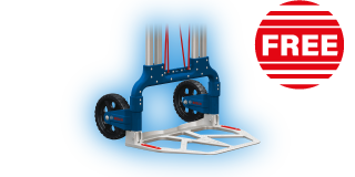 Bosch ProDeals360 Aluminium Caddy Collapsible Hand Truck Professional Bosch ProDeals360 Aluminium Caddy Collapsible Hand Truck Professional