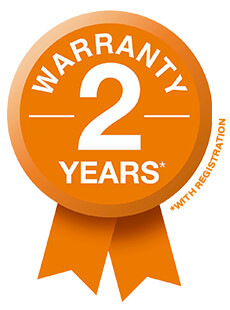 Flymo 2-Year Warranty on Registration Flymo Warranty