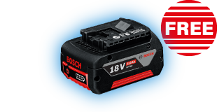 Bosch ProDeals360 GBA 18v 4.0Ah Professional Battery Pack Bosch ProDeals360 Battery Pack GBA 18v 4.0Ah Professional