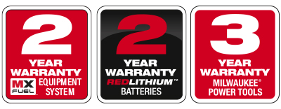 Milwaukee Tools year Warranty Guarantee