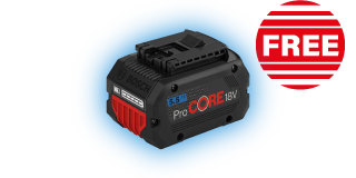 Bosch ProDeals360 ProCORE 18v 5.5Ah Professional Bosch ProDeals360 ProCORE 18v 5.5Ah Professional Battery Pack
