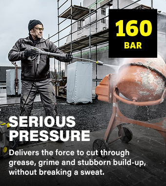Karcher HD 5/11 P 160 bar high-pressure water jet cleaning performance