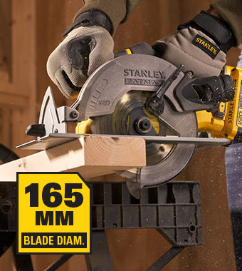 Cordless circular saw with 165mm blade. Cordless circular saw with 165mm blade