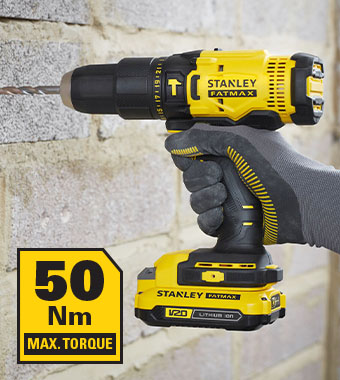 Powerful motor delivers up to
1,500 RPM and 50Nm of torque. Powerful motor delivers up to 1,500 RPM and 50Nm of torque