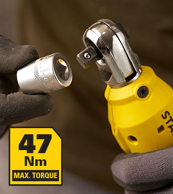 Stanley FatMax V20 18v Cordless 47Nm Ratchet Wrench Variable speed SFMCF930