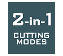 Greenworks G40LM35 2 in 1 Cutting Modes