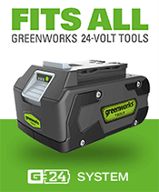 Greenworks G24HT57 24v Battery System