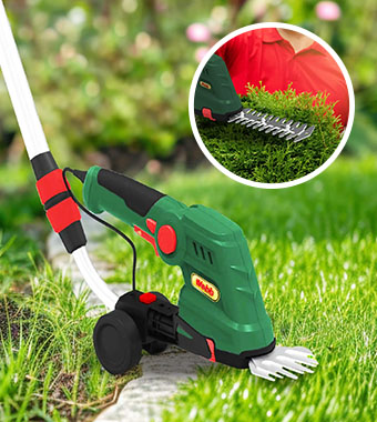Ideal for achieving a neat
finish on light trimming jobs. Webb WE7.2GHSWEXT Cordless Grass Hedge Shears Extension Handle