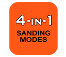 Black & Decker BEW200 Sanding Modes