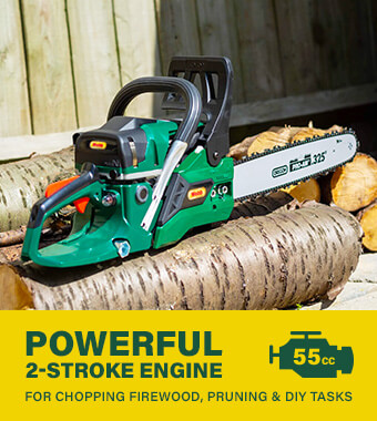 Webb WEPCS18 Petrol Chainsaw 2-stroke Engine CC