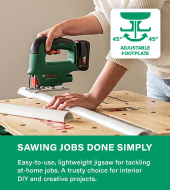 Adjustable Footplate Bosch EASYSAW 18V-70 18v Cordless Jigsaw