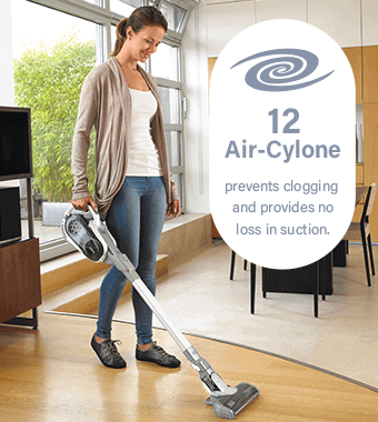 Black Decker HVFE2150L Cyclonic Action Suction Cleaning