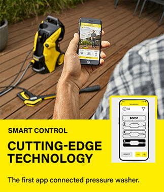 Smart Contol
Karcher Cutting-Edge Technology
The first app-connected pressure washer. Karcher K5 Premium Smart Contol App Connected