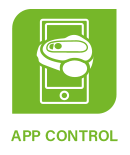 Total Control via Smartphone EasiLife GO 250 Bluetooth App Control