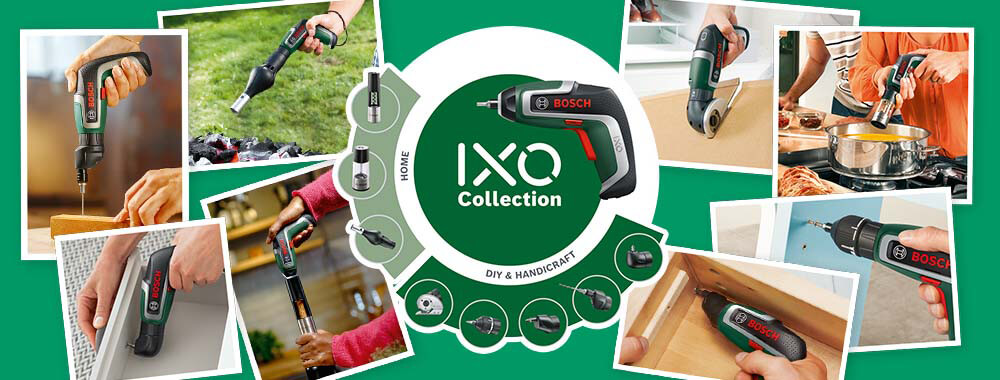 IXO7 Attachment Heads Collection Bosch IXO 7 Set Cordless Attachment Heads Collection