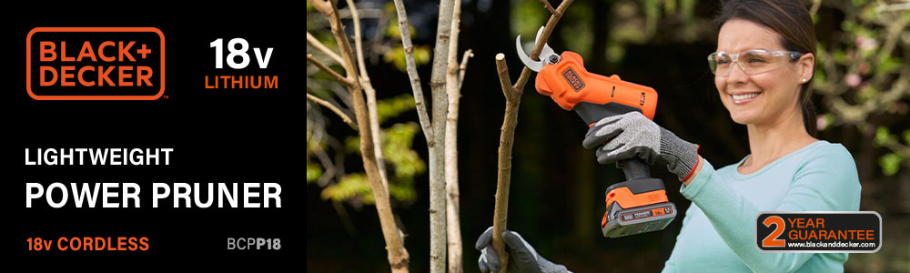 Black Decker BCPP18 18v Cordless Power Pruner