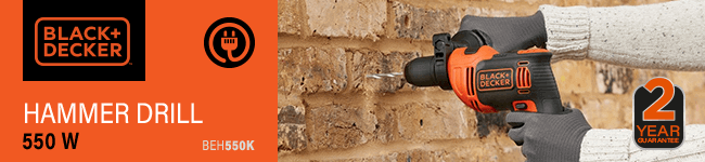 BlackDecker BEH550K Hammer Drill