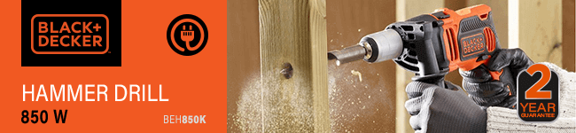 BlackDecker BEH850K Hammer Drill