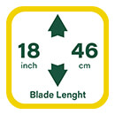 Webb WEPCS18 Blade Lenght