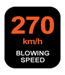 270 km/h Blowing Air Speed BCBLV36 Blow Air Speed