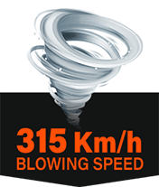 Black & Decker BEBLV260 Blowing Speed