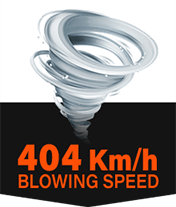 Blowing Speed: 404 Km/h Black Decker BEBLV300 Blowing Speed