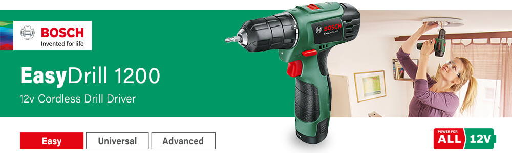 Bosch EASYDRILL 1200 12v Cordless Drill Driver