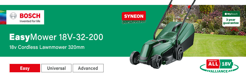 Bosch EasyMower 18V-32-200 18v Cordless Lawnmower 320mm