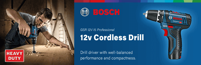 Bosch store gsr 12v15